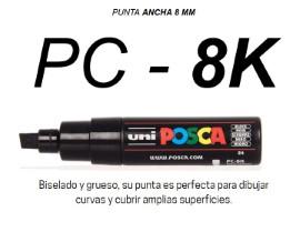 PC8 MARCADOR POSCA 8 mm
